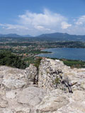 Manerbo del Garda net voor la Rocca, Italië